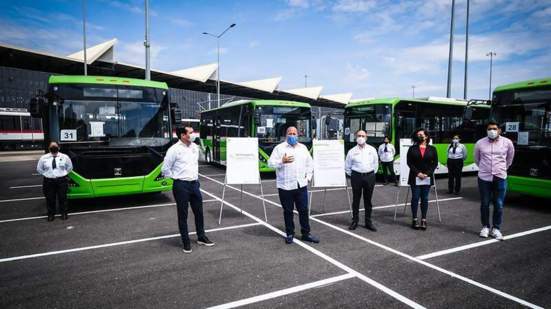 Enrique Alfaro presenta Mi Transporte Eléctrico, primera línea totalmente eléctrica en México